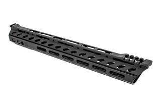 The Phase 5 Tactical Lo-Pro Slope Nose M-LOK handguard 15 inch features a black anodized finish